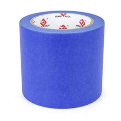 Wide Blue Painters Tape 4 Inches X 40 Yards, 4” Blue Masking Tape for Painting,