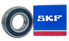2PACK SKF 6206-2RS1C3 30X62X16MM C3 Clearance Double Rubber Seal Bearings 6206