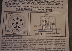 Intermatic T7401B 7-Day Mechanical Time Switch 4-Pole Enclosure