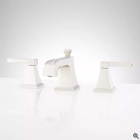 Signature Hardware Pinecrest Two Handle Widespread Bathroom Sink Faucet-PN