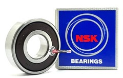 NSK 6203 DDU DEEP GROOVE BALL BEARING, RUBBER SEALED 17x40x12 mm 6203 2RS