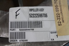 Pump Impellor Assy 52222599706 GOULDS