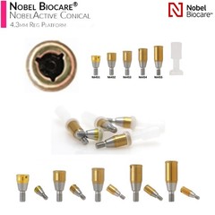 Dental Locator Abutment Compatible Multi Implant Systems Overdenture Attachment