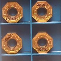 Ingersoll Milling Insert: ANSI OFMT05T3AFN-HR IN2530 ISO 10 NEW INSERTS LOT852