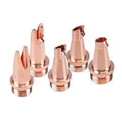 7pcs Laser Welding Nozzle +1 pc 70mm Scale Tube for Handheld Welder Wire w/box
