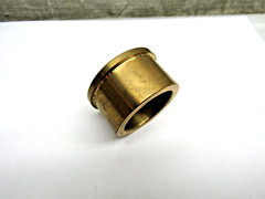 B207 Flanged Bushing 25mm X 33mm X 20mm Brass 36mm x 3mm Flange 407-45121 Aida