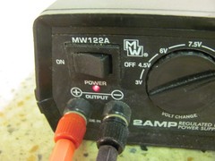 Mean Well MW122A Regulated DC Power Supply 3-12 V adjustable 2 Amp