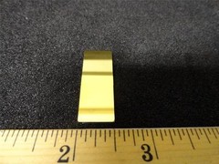 First Surface Mirror Gold 1.4″ x 0.52″ x 0.07″ QTY-10 Laser Lab Camera F36