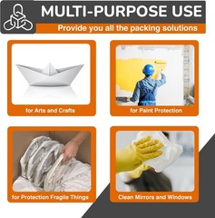 White Tissue Paper 15″ x 20″ 20″ x 30″ Packing Wrapping Cushioning Void Fill