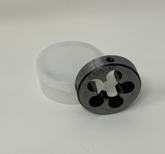 0.575-40 (.575×40) HSS 1.5” Round Threading Die with Storage Case