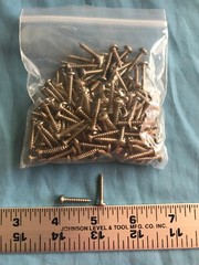 10 Pounds of Assorted Sizes & Lengths Stainless Steel Screws / Bolts Hardware