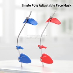 Dental Orthodontic Reverse Pull Headgear Facemask Mascara Adjustable Red
