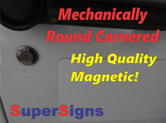 FUNERAL ESCORT 3″x24″ Magnetic Vehicle Signs to fit Van Car Truck or SUV