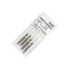Mani PC35 Paste Carriers Stainless Steel Size #35 25mm .02 Taper 4/Pk