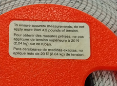 Lufkin Hi-Viz 100’ Open-Reel Long Tape Measure – Model 1706 – Fiberglass – Orang