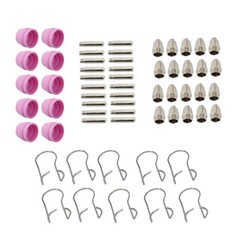 60pcs Plasma Cutter Torch Consumables Kit for SG-55, AG-60, WSD-60 CUT50 60Amp