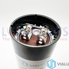 VIALU – 105-126 uf/MFD 220-250 VAC volts Round Start Capacitor 50/60 Hz