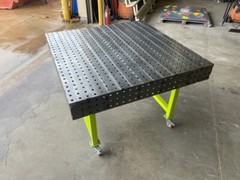 60″x120″ Welding Fabrication Table 5x10ft DIY Flat Kit Fixture Laser Cut in USA