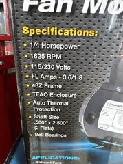 Marathon Electric 1/4 Hp Fan Motor 115/230v See Pics New Never Opened – BR