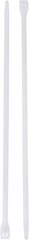 Durable 4-Inch Nylon Cable Ties – Self-Locking, 100 Count Pack for Secure Cables