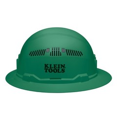 Vented Full Brim Hard Hat with Padded Sweatband, Odor-Resistant, Safety Gear