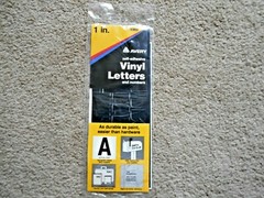 Avery 1″ Self-Adhesive Vinyl Letters and Numbers No. 5902