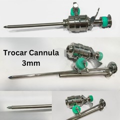 1pcs Laparoscopic Trocar Cannula 3mmx330mm For Surgical Instruments CE Approved
