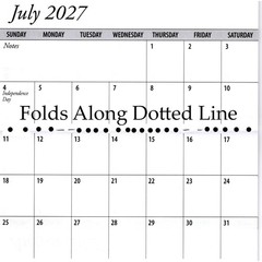 Style Choice * Dog * Puppy * 3 Year Pocket Calendar Planner 2025-2027 w Notepad