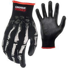 Bone Series Foam Nitrile Mechanic Gloves with Grip, Work Gloves and All Purpo…