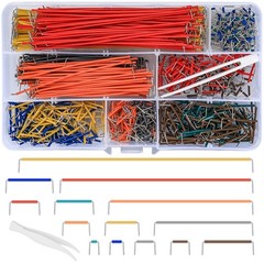 840 PCS Breadboard Jumper Wire Kit 14 Assorted Lengths for Prototyping