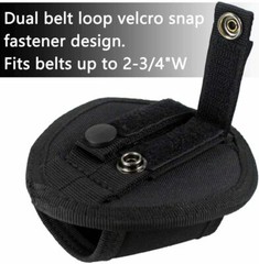 2PC Tactical Handcuff Case Police Holster Molle Pouch Nylon Belt Handcuff Holder