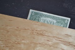 Karelian Birch Raw Wood Veneer Sheet 6 x 36 inches 1/42nd thick 35139-03