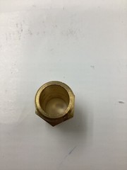 QTY 4 LASCO 17-8649 1/2-Inch Male Pipe Thread Brass Hex Nipple