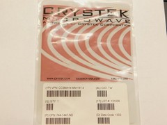 Crystek Microwave CCSMA18-MM-141-4 M SMA to M SMA 4″ Formable .141″ Coax Cable