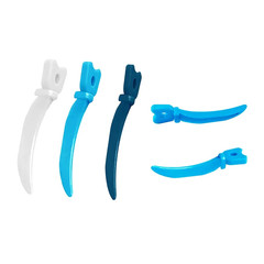 Dental Tulwar Wedges Sectional Matrix System Refill Wedge Diastema Plastic Wedge