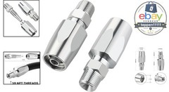 3/8” Reusable Hydraulic Hose Repair Fittings 2PCS
