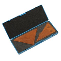 2PC 45 45 90 Degree Angle Blocks 30 60 90 Degree Angle Machinist Plate 0.0001″