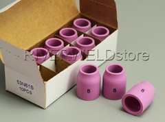 RIVERWELD TIG Gas Lens Alumina Nozzle Ceramic Cups 53N61S 8# 1/2″ 12.5mm for …