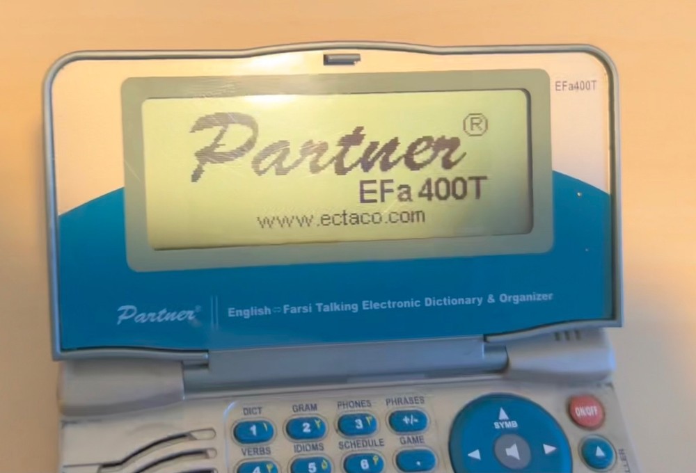 Ectaco Partner Efa400t Translate From English To Farsi