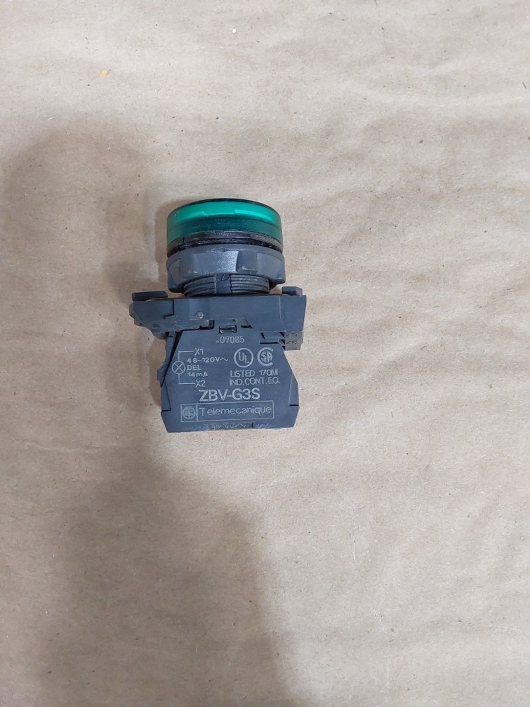 TELEMECANIQUE ZBV-G3S 48-120V 14MA green