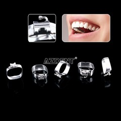 80Pc/Box AZDENT Dental Ortho M series Bands Buccal Tube 1st Molar Roth.022 Conv