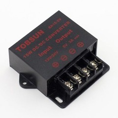 DC 12V 24V to DC 5V 3A/5A/10A/15A Power Converter Voltage Regulator Buck Reducer