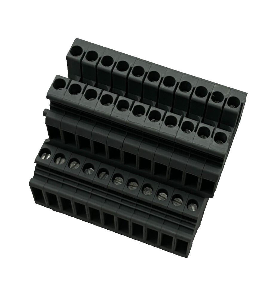 PHOENIX CONTACT UKK 3 TERMINAL BLOCK IEC947-7-1 500V 2.5mm2 LOT OF 5 ⭐