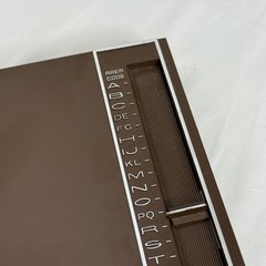 Vintage Park Sherman Index Phone Address Book Desk Organizer Pop Up McDougall