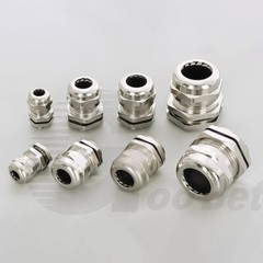 Cable Gland IP68 Waterproof Brass Nickel-plated Compression M6 – M120 PG7 – PG63
