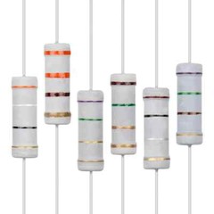 2 ea 5 Watt Carbon Film Resistors 0.1 to 820k Ohms 5% PICK VALUE – FREE SHIPPING