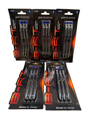Linc Pentonic B-RT Blue Ballpoint Pens 0.7mm Fine Point 5 Packs 3 Per Pack