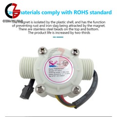 1/2″ Water Flow Sensor Switch Control Effect Hall 1-30L/min Meter For Arduino