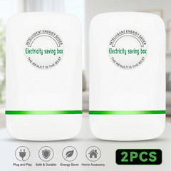 2pcs Pro Power Saver Energy Saver Household Power Saver Electricity Saving US