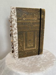 Newly Handmade blank book from a Vintage Scudder’s History of the United States